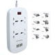 Мережевий фільтр живлення ColorWay 4 розетки/4USB White 1.8м (1QC3.0 + 3 AUTO ID) (CW-CHU44QW) - изображение 10
