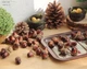 Жолудь штучний (декор), 3,1х1,9 см, жовто-коричневий - зображення 2