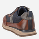 Sneakersy męskie skórzane Rieker B0507-24 43 (9UK) Brązowe (4061811556618) - obraz 4