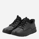 Sneakersy damskie skórzane Rieker N1357-00 38 (5UK) Czarne (4061811478934) - obraz 4