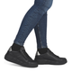 Sneakersy damskie na platformie Rieker W2605-02 36 (3.5UK) Czarne (4061811595211) - obraz 2