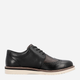Buty derby męskie skórzane Rieker 04504-45 41 (7.5UK) Ciemnoszare (4061811550548) - obraz 3