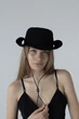 Панама ковбойка летняя D.Hats цвет черный - изображение 3
