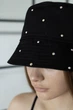 Панама со стразами летняя D.Hats черная - изображение 3