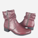 Botki damskie skórzane Rieker 78656-35 38 (5UK) Czerwone (4061811456994) - obraz 6