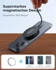 Магнітний бездротовий зарядний пристрій NewQ NQ-WC-06 Black (R3969) - изображение 4