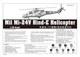 Збірна модель 1/35 Гелікоптер Mil Мі-24V Hind-E Trumpeter 05103 - изображение 4