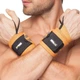 Бинти кистьові для жиму (2шт) STRENGTH WRIST WRAPS MUTE 9905-2 (PL, еластан, р-р регулювань, колір помаранчевий) - зображення 2