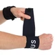 Бинти кистьові для жиму (2шт) STRENGTH WRIST WRAPS EZOUS C-02 (бавовна, р-р 90х7,5см, вага уп. 70гр, чорний) (C-02_Чорний) - изображение 1