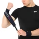 Бинти кистьові для жиму (2шт) STRENGTH WRIST WRAPS EZOUS C-02 (бавовна, р-р 90х7,5см, вага уп. 70гр, чорний) (C-02_Чорний) - изображение 2