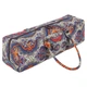 Сумка для йоги Yoga bag FODOKO (розмір 20х19х64см, поліестер, бавовна, сірий-помаранчевий) (FI-6970-1) - изображение 3