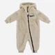 Детский теплый махровый человечек для новорожденных Levi`s 937520348 56 см Бежевый (1159837998) - изображение 1