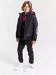 Подростковые теплые спортивные штаны-джоггеры для мальчика Tommy Hilfiger 680570190 140 см Серые (1159838117) - изображение 3