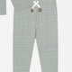 Дитяча піжама для хлопчика Calvin Klein 648158190 80 см Сіра (1159838136) - зображення 3