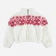 Детский теплый свитшот для девочки Levi`s 115288020 122 см Молочный (1159837711) - изображение 1