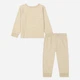 Детский комплект (лонгслив + штаны) для мальчика Tommy Hilfiger 12869772 80 см Бежевый (1159839082) - изображение 2