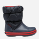 Śniegowce chłopięce ocieplane Crocs Winter Puff Boot 14613-485 33-34 Ciemnogranatowe (883503940987) - obraz 1