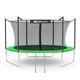 Батут Hop-Sport 10ft (305 см) зелений з внутрішньою сіткою: до 150 кг, для дітей, дорослих, дачі, вулиці - зображення 8