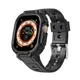 Ремешок для часов WIWU 2 in 1 Armor Watch Band для Apple Watch 1/2/3/4/5/6/7/8/SE (42-45 mm) Black - изображение 1