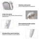 Насадка для душа Quadro Shower Head с 4 режимами и фильтром, Водосберегающая душевая лейка высокого 52520/55 - изображение 6