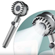 Інноваційна лійка для душу Massage filter shower ∙ Масажна насадка з силіконовими шипами ∙ 3 режими 55536/5 - зображення 3