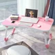Стол для ноутбука складной 60x40x28 см деревянный с подстаканником и фиксатором планшета для работы в кровати и на диване многофункциональный компактный органайзер для гаджетов стационарный для обучения фриланса и отдыха дома - изображение 5