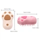 Парова щітка для вичісування шерсті котів та собак Cat s Paw Pet Spa 77х125х60 мм з розпилювачем та USB зарядкою - зображення 5