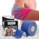 Кинезио тейпы Kinesiology tape, 2см х 5м ∙ Эластичный пластырь – тейп для тела, спины и шеи в рулоне 52710/51 - изображение 1