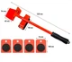 Набор для перемещения мебели и тяжёлых предметов Furniture Mover Rollers 51489/98 - изображение 10