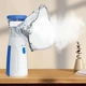 Портативный небулайзер Mesh Nebulizer JSL-W302, ультразвуковой ручной ингалятор + 2 маски для дома 55104/9 - изображение 1