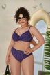 Роздільний жіночий купальник Ghazel фіолетовий 4XL (SW1432) - зображення 1