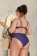 Роздільний жіночий купальник Ghazel фіолетовий 4XL (SW1432) - зображення 4