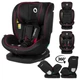 Автокресло Lionelo Bastiaan i-Size Black Red, черное с красным (LO-BASTIAAN I-SIZE BLACK RED) - изображение 4