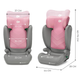 Автокрісло Kinderkraft i-Spark Pink (KCISPA00PNK0000) (5902533924974) - зображення 8