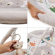 Mata edukacyjna Kinderkraft Cozyplay (KPCOZY00LGR0000) (5902533926930) - obraz 10