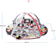Килимок для розвитку Kinderkraft 4SMART (KP4SMA00MUL0000) (00-00304279) - зображення 6