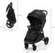 Wózek Kinderkraft Rine Classic Black (5902533922147) (KSRINE00BLK0000) - obraz 7