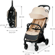 Прогулянкова коляска KinderKraft Apino Dune Beige (5902533924110) - зображення 7