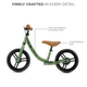 Біговел Kinderkraft Space Light Green (KRSPAC23GRE0000) - зображення 6