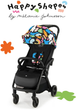 Прогулянкова коляска Kinderkraft Apino Happy Shapes (KSAPIN00HAP0000) (5902533925582) - зображення 14