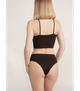 Безшовні жіночі трусики BRASILIAN BRIEFS BRAID - Giulia - BRASILIAN BRIEFS BRAID - L/XL - Chocolate - зображення 2