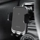 Автомобильный держатель с беспроводным ЗУ Proove Nitro Charge 15W matte black - изображение 2