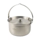 Казанок туристичний з нержавіючої сталі Tribe Family Pot 3.5 л з кришкою і чохлом (T-FH-0005-metal) - изображение 1