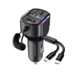 FM-трансмиттер модулятор WUW-C220 25W, Black - изображение 1