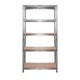 Стеллаж металлический 180x90x30 Siker G9030 5 полок (42401069) - изображение 3