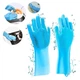 Перчатки для кухни Kitchen Gloves Голубые - изображение 1