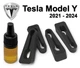 Упор (демпфер, накладка) замка дверей для Tesla Model Y 2021 - 2024 (4 дверi) - зображення 1