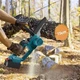 Пила аккумуляторная цепная 2 аккумулятора кейс Electric chain saw 8 дюймов электропила на аккумуляторе 48V мини-пила садовая - изображение 8
