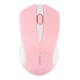 Мышь TWolf беспроводная 2.4G для ПК ноутбука Pink White (Q2_Pink White) - изображение 1