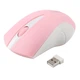 Мышь TWolf беспроводная 2.4G для ПК ноутбука Pink White (Q2_Pink White) - изображение 2